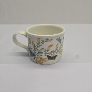 Portmeirion Botanic Garden Cytisus Scoparius Broom Butterfly Coffee Mug Cup